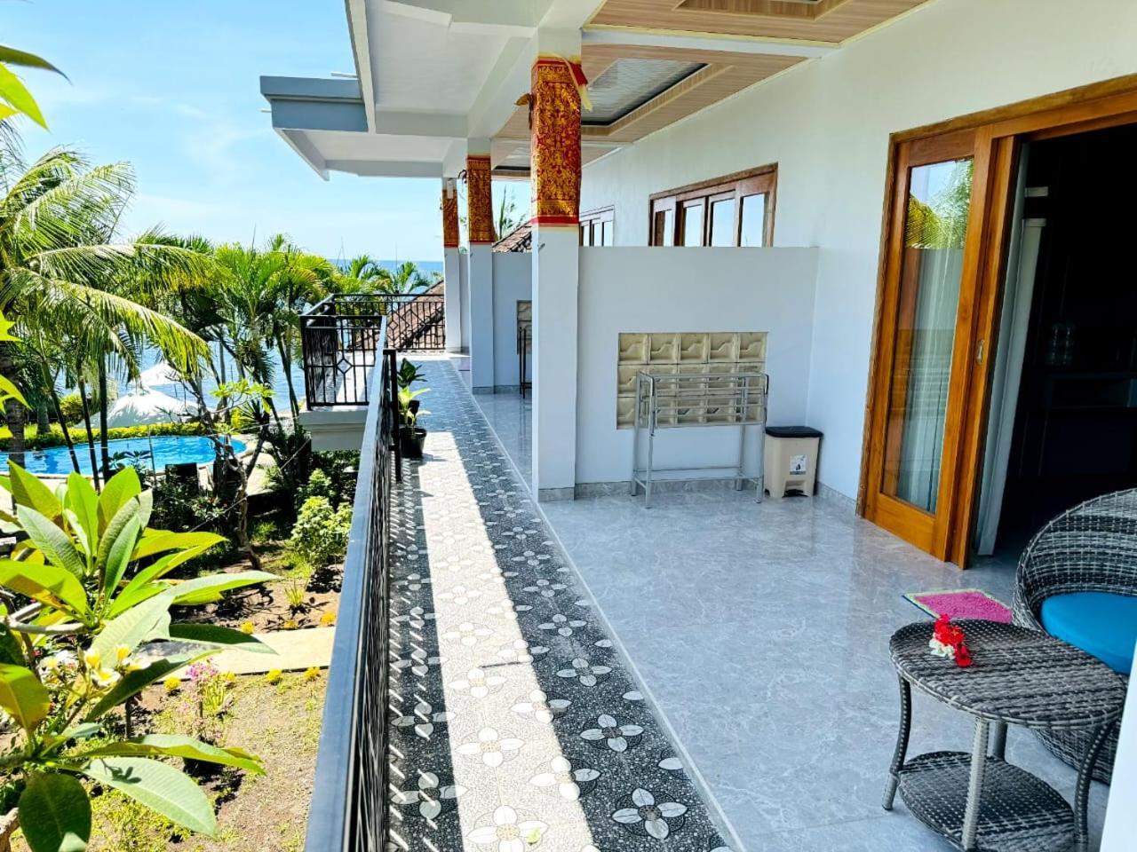 Coral Bay Bungalows Amed Exterior foto